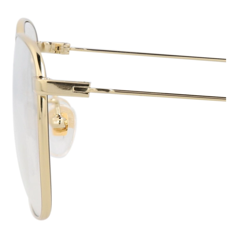 GAFAS DE SOL GUCCI DE METAL CON MONTURA CUADRADA PARA HOMBRE EN DORADO DORADO TRANSPARENTE - 4