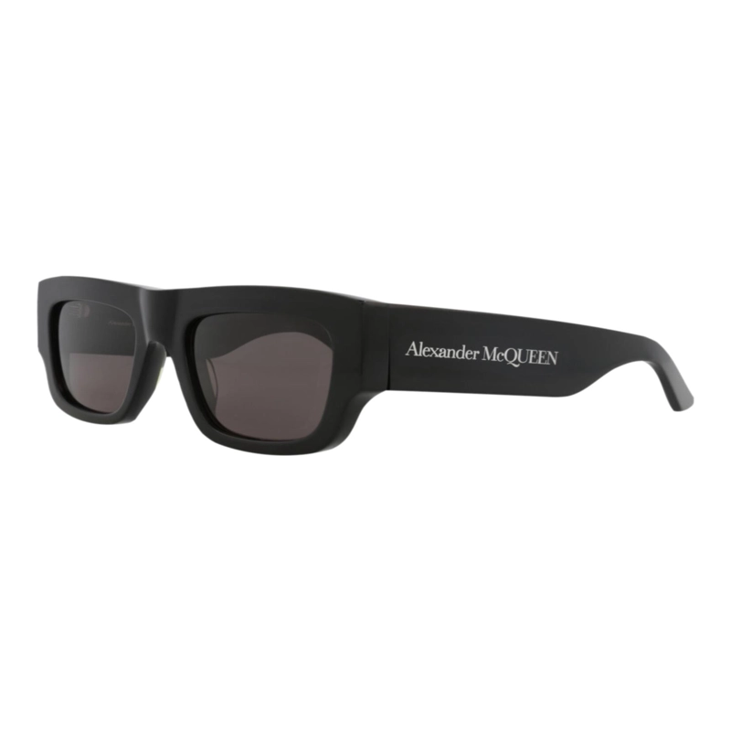 GAFAS DE SOL ALEXANDER MCQUEEN DE ACETATO RECICLADO CON MONTURA CUADRADA PARA HOMBRE EN NEGRO NEGRO - 2