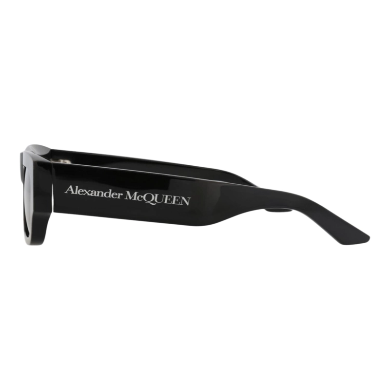 GAFAS DE SOL ALEXANDER MCQUEEN DE ACETATO RECICLADO CON MONTURA CUADRADA PARA HOMBRE EN NEGRO NEGRO - 3