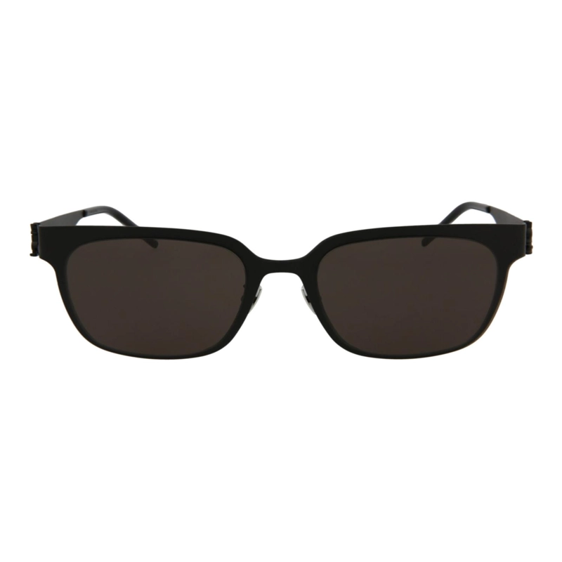 GAFAS DE SOL SAINT LAURENT DE METAL CON MONTURA CUADRADA PARA MUJER EN NEGRO NEGRO GRIS - 1