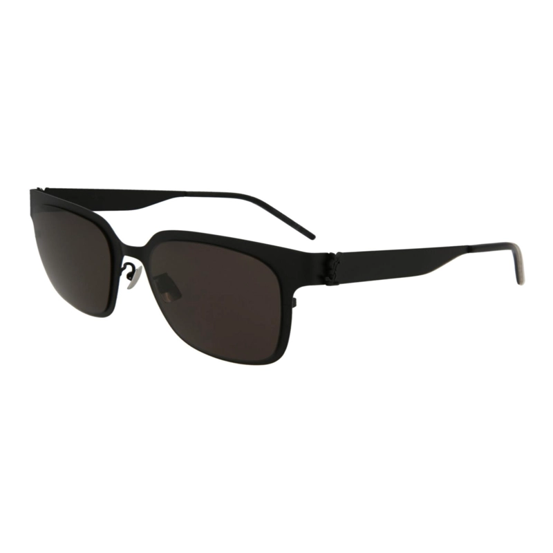 GAFAS DE SOL SAINT LAURENT DE METAL CON MONTURA CUADRADA PARA MUJER EN NEGRO NEGRO GRIS - 2