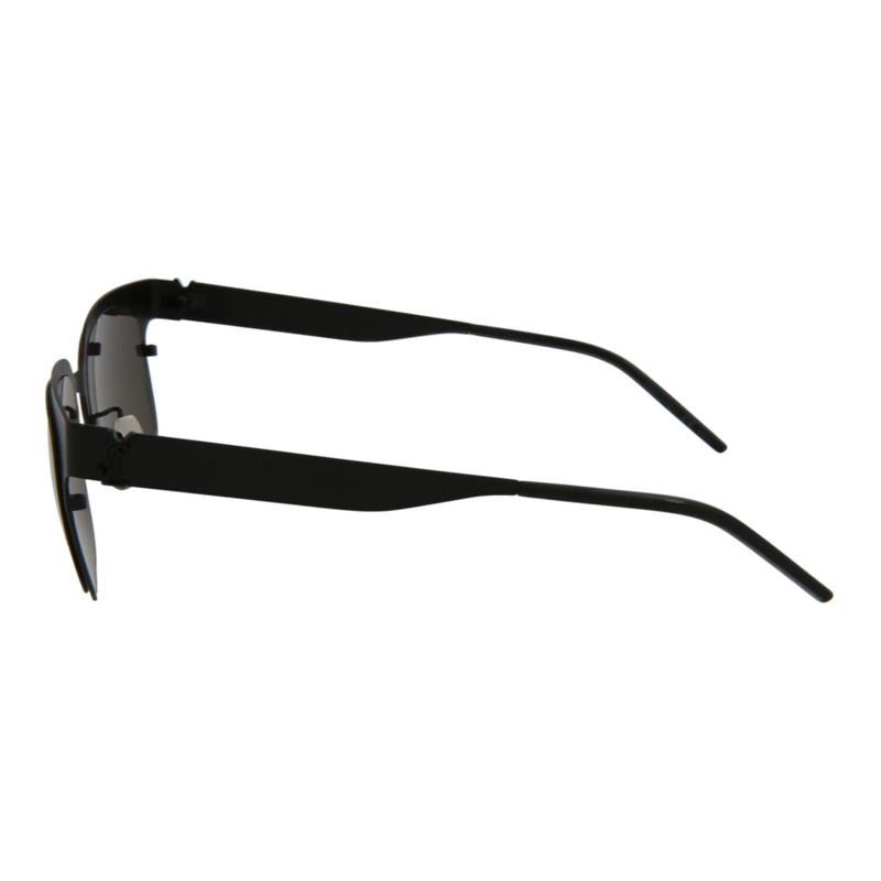 GAFAS DE SOL SAINT LAURENT DE METAL CON MONTURA CUADRADA PARA MUJER EN NEGRO NEGRO GRIS - 5
