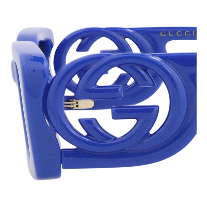 GAFAS DE SOL GUCCI DE INYECCION CON MONTURA CUADRADA PARA MUJER EN AZUL AZUL - 6
