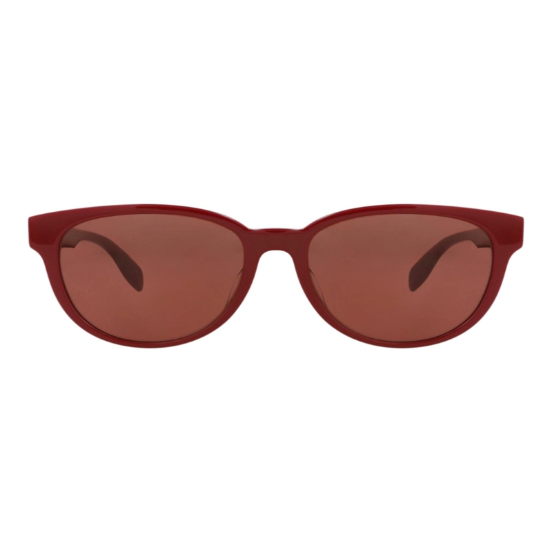 GAFAS DE SOL ALEXANDER MCQUEEN DE ACETATO CON MONTURA REDONDA PARA MUJER EN ROJO ROJO ROJO - 1