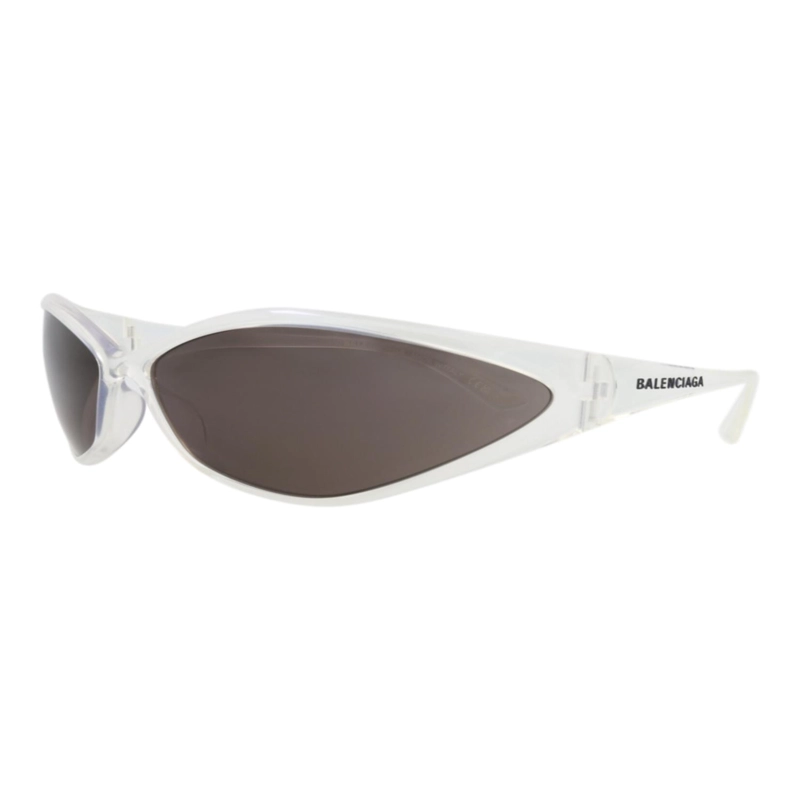 GAFAS DE SOL BALENCIAGA SHIELDFRAME BIO INJECTION PARA HOMBRE Y MUJER EN COLOR GRIS CRISTAL - 2