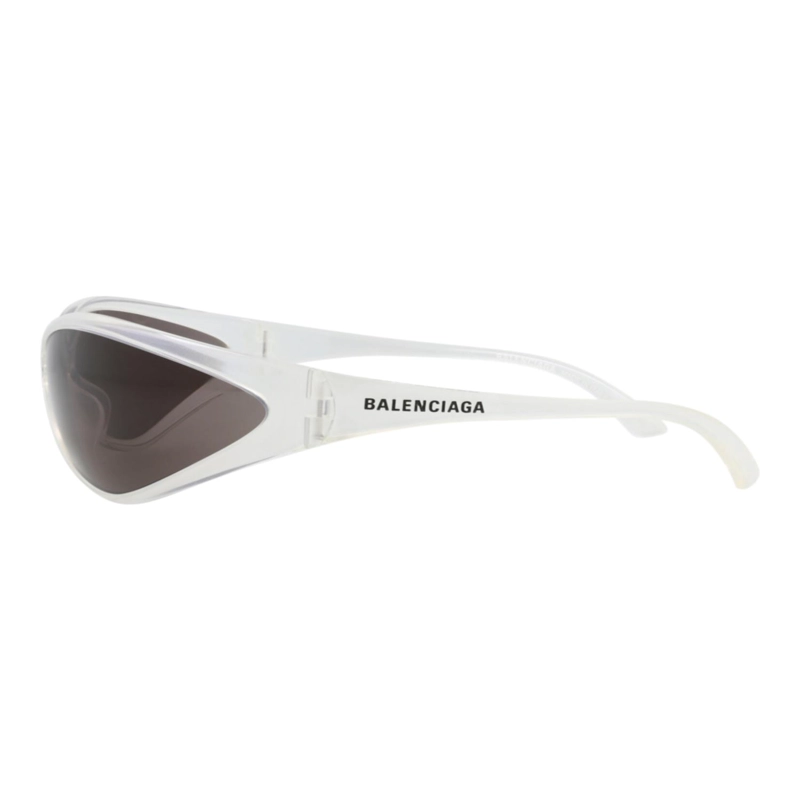 GAFAS DE SOL BALENCIAGA SHIELDFRAME BIO INJECTION PARA HOMBRE Y MUJER EN COLOR GRIS CRISTAL - 3