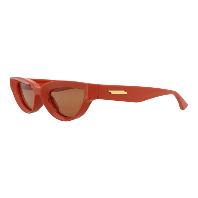 GAFAS DE SOL INYECTABLES BOTTEGA VENETA CON MONTURA DE OJO DE GATO PARA MUJER EN NARANJA NARANJA - 2