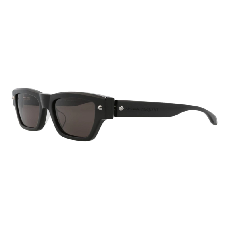 GAFAS DE SOL ALEXANDER MCQUEEN DE ACETATO RECICLADO CON MONTURA CUADRADA PARA HOMBRE EN NEGRO NEGRO - 2
