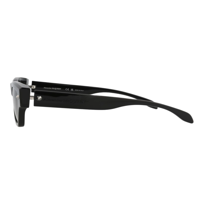 GAFAS DE SOL ALEXANDER MCQUEEN DE ACETATO RECICLADO CON MONTURA CUADRADA PARA HOMBRE EN NEGRO NEGRO - 3