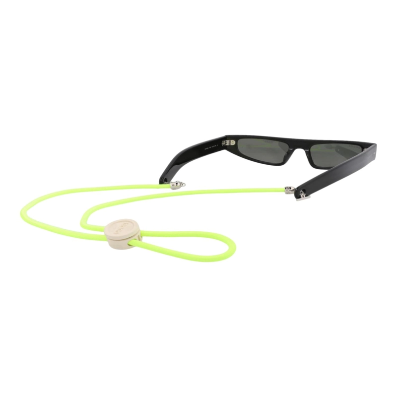 GAFAS DE SOL GUCCI DE ACETATO RECICLADO CON MONTURA DE OJO DE GATO PARA MUJER EN NEGRO NEGRO Y GRIS - 5