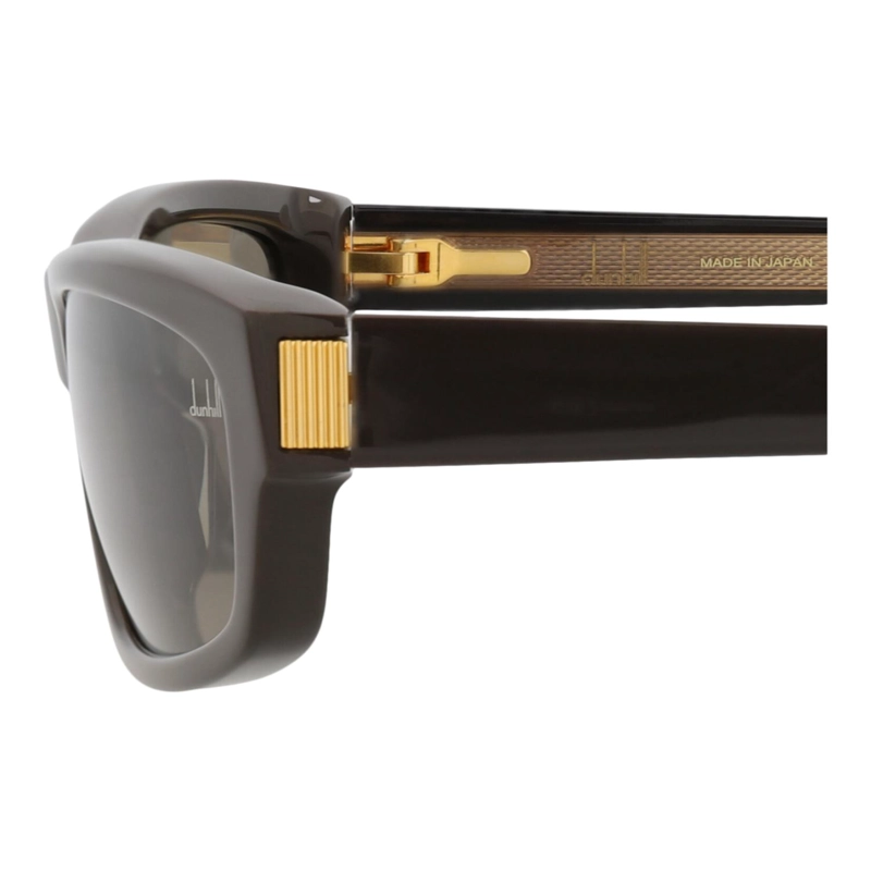 GAFAS DE SOL DUNHILL DE ACETATO RECICLADO CON MONTURA CUADRADA PARA HOMBRE EN MARRON MARRON Y MARRON - 4