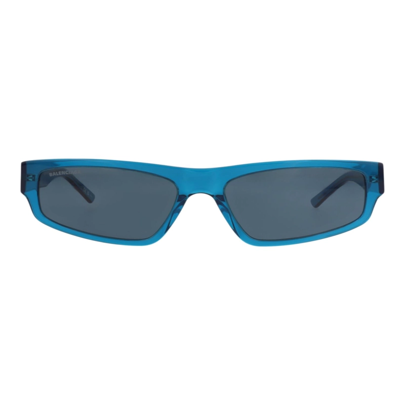 GAFAS DE SOL BALENCIAGA DE ACETATO RECICLADO CON MONTURA CUADRADA PARA HOMBRE Y MUJER EN AZUL AZUL - 1