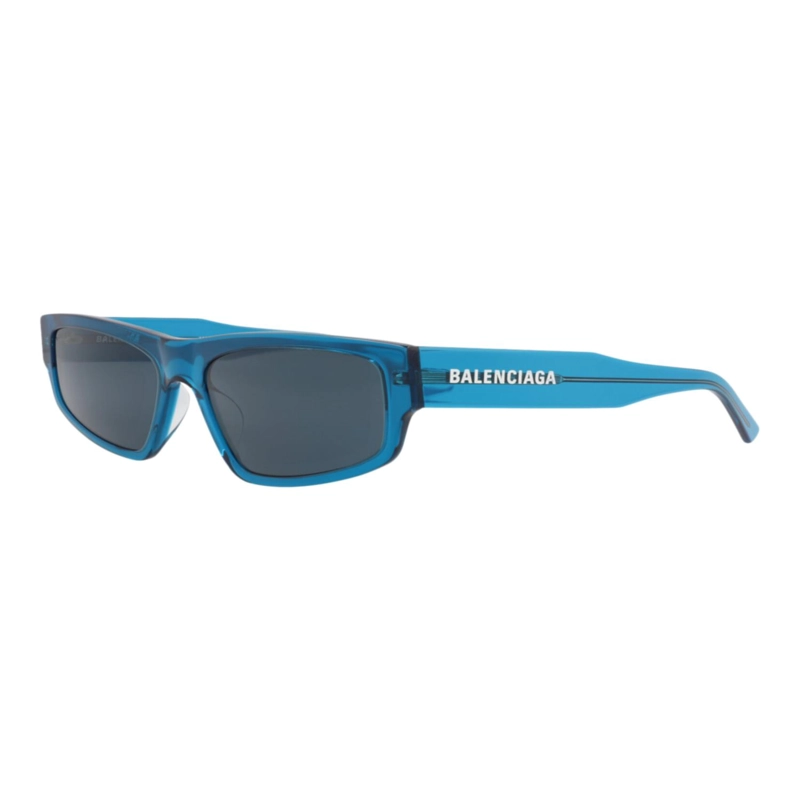 GAFAS DE SOL BALENCIAGA DE ACETATO RECICLADO CON MONTURA CUADRADA PARA HOMBRE Y MUJER EN AZUL AZUL - 2