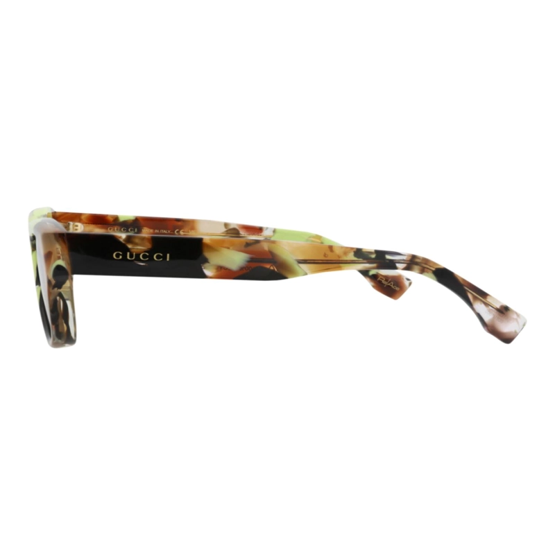 GAFAS DE SOL GUCCI DE ACETATO RECICLADO CON MONTURA CUADRADA PARA HOMBRE EN HAVANA HAVANA BROWN - 3