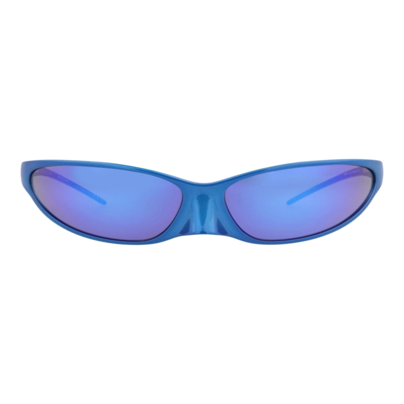 GAFAS DE SOL BALENCIAGA DE ALUMINIO CON MARCO BLINDADO PARA HOMBRE Y MUJER EN AZUL AZUL - 1