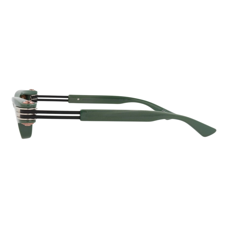 GAFAS DE SOL INYECTABLES BOTTEGA VENETA CON MONTURA CUADRADA PARA HOMBRE Y MUJER EN COLOR VERDE - 3