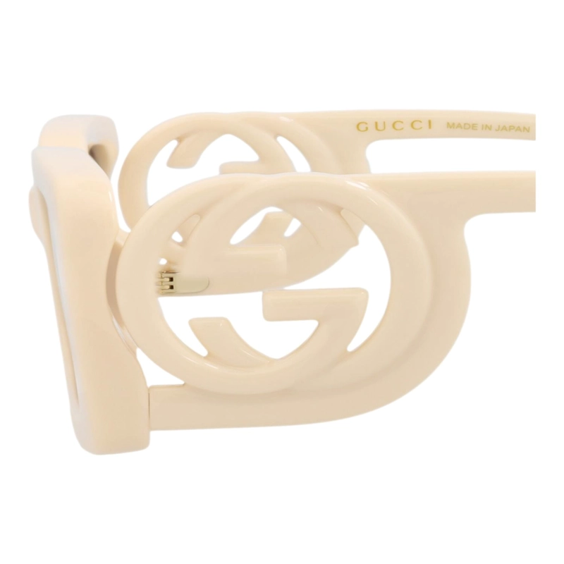 GAFAS DE SOL GUCCI DE INYECCION CON MONTURA CUADRADA PARA MUJER EN COLOR GRIS MARFIL - 6