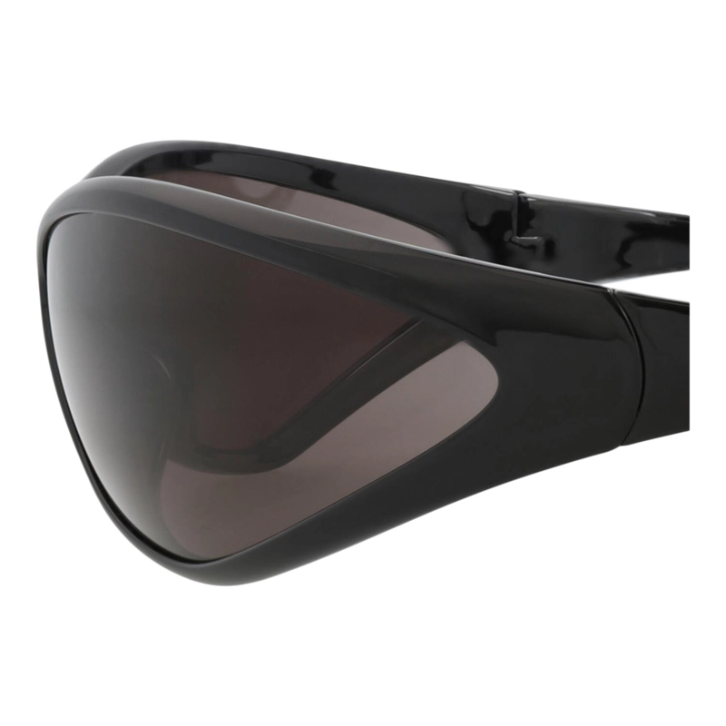 GAFAS DE SOL BALENCIAGA SHIELDFRAME BIO INJECTION PARA HOMBRE Y MUJER EN NEGRO NEGRO Y GRIS - 6