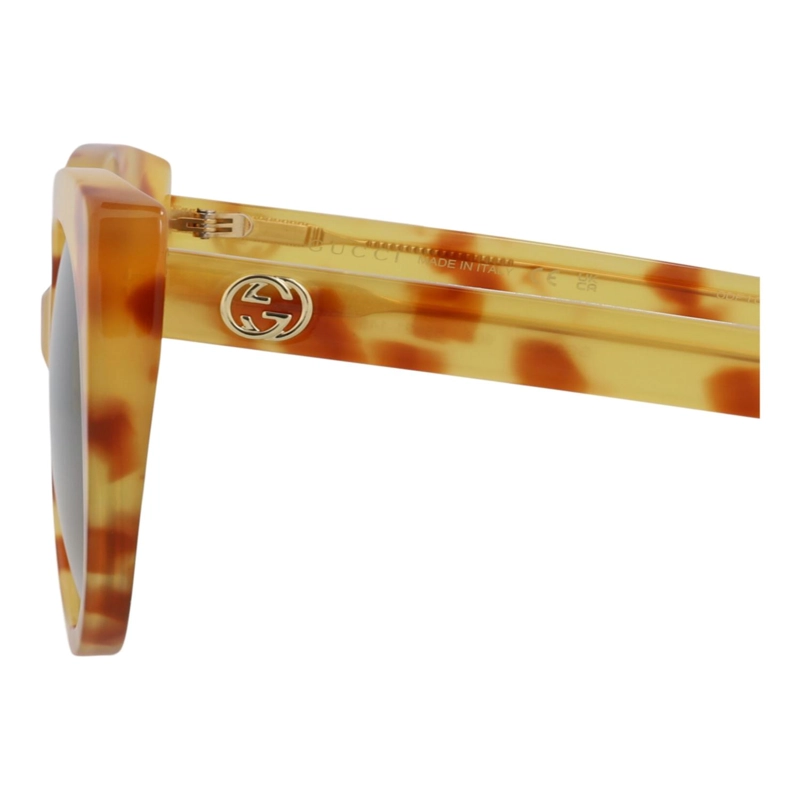 GAFAS DE SOL DE ACETATO CON MONTURA DE GATO GUCCI PARA MUJER EN HAVANA HAVANA BROWN - 4