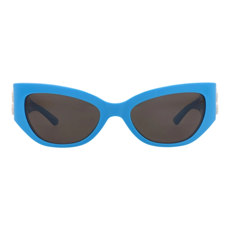 GAFAS DE SOL BALENCIAGA DE ACETATO RECICLADO CON MONTURA DE OJO DE GATO PARA MUJER EN AZUL CLARO - 1
