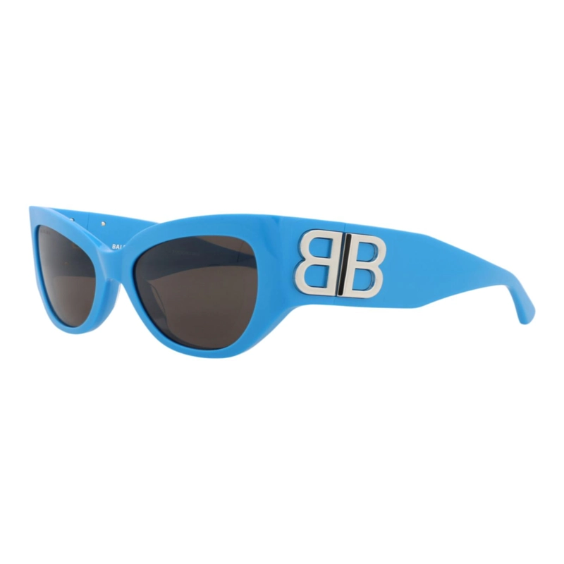 GAFAS DE SOL BALENCIAGA DE ACETATO RECICLADO CON MONTURA DE OJO DE GATO PARA MUJER EN AZUL CLARO - 2