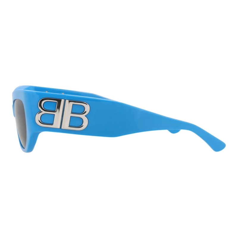 GAFAS DE SOL BALENCIAGA DE ACETATO RECICLADO CON MONTURA DE OJO DE GATO PARA MUJER EN AZUL CLARO - 3