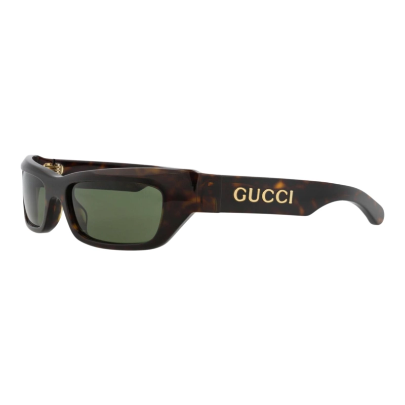 GAFAS DE SOL GUCCI DE ACETATO RECICLADO CON MONTURA DE OJO DE GATO PARA HOMBRE EN HAVANA HAVANA - 2