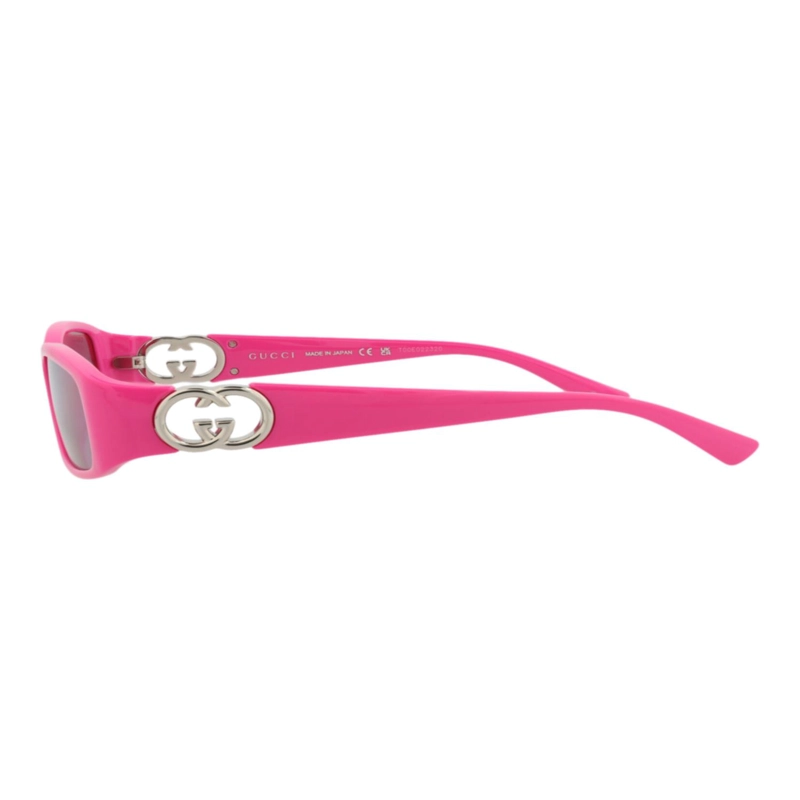 GAFAS DE SOL DE INYECCION CON MONTURA CUADRADA DE GUCCI PARA MUJER EN FUCSIA FUCSIA - 3