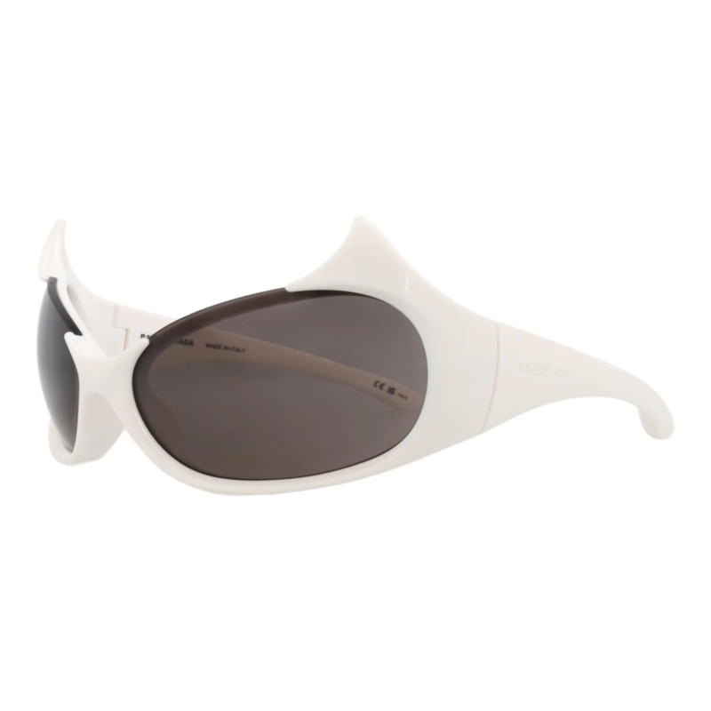 GAFAS DE SOL BALENCIAGA SHIELDFRAME BIO INJECTION PARA MUJER EN COLOR GRIS MARFIL - 2