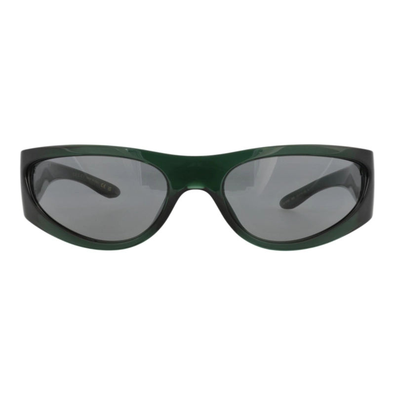 GAFAS DE SOL GUCCI SHIELDFRAME INJECTION PARA HOMBRE EN VERDE VERDE Y GRIS - 1
