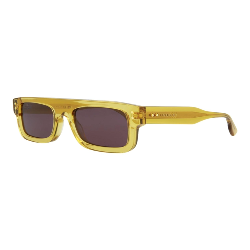 GAFAS DE SOL GUCCI DE ACETATO CON MONTURA CUADRADA PARA HOMBRE EN AMARILLO AMARILLO Y GRIS - 2
