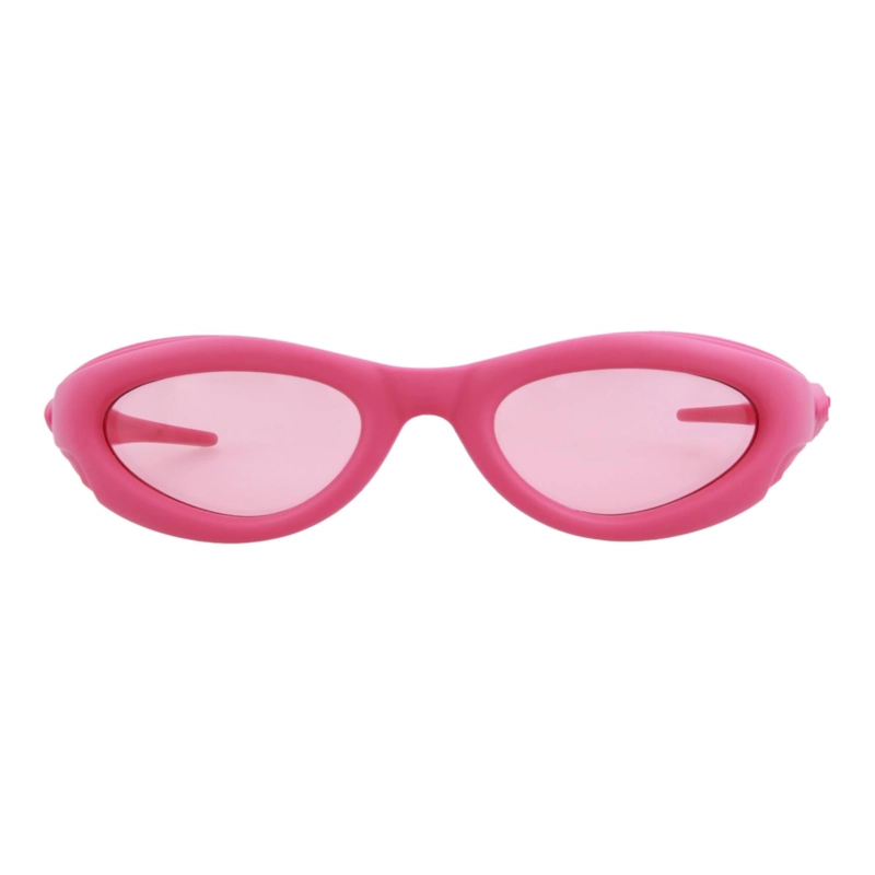 GAFAS DE SOL INYECTABLES BOTTEGA VENETA CON MONTURA OVALADA PARA HOMBRE Y MUJER EN ROSA ROSA Y ROSA - 1