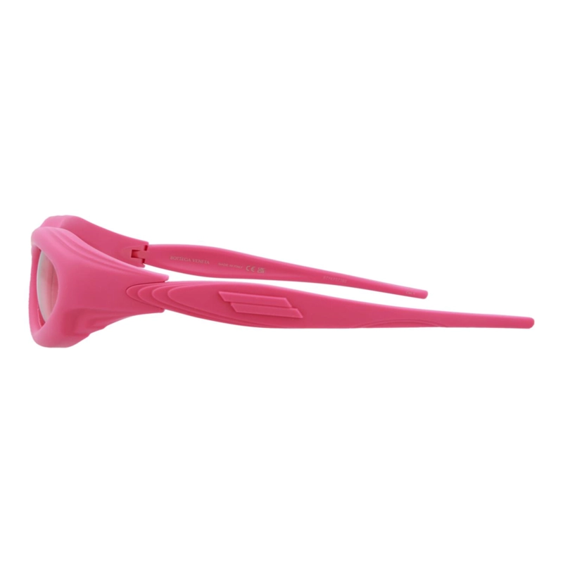 GAFAS DE SOL INYECTABLES BOTTEGA VENETA CON MONTURA OVALADA PARA HOMBRE Y MUJER EN ROSA ROSA Y ROSA - 3
