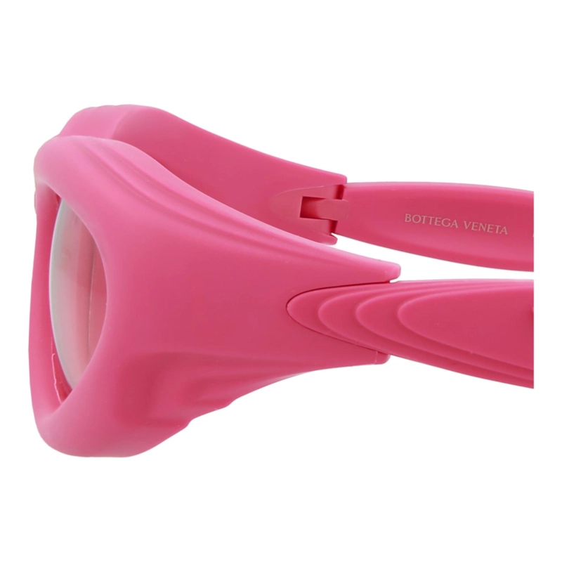 GAFAS DE SOL INYECTABLES BOTTEGA VENETA CON MONTURA OVALADA PARA HOMBRE Y MUJER EN ROSA ROSA Y ROSA - 4