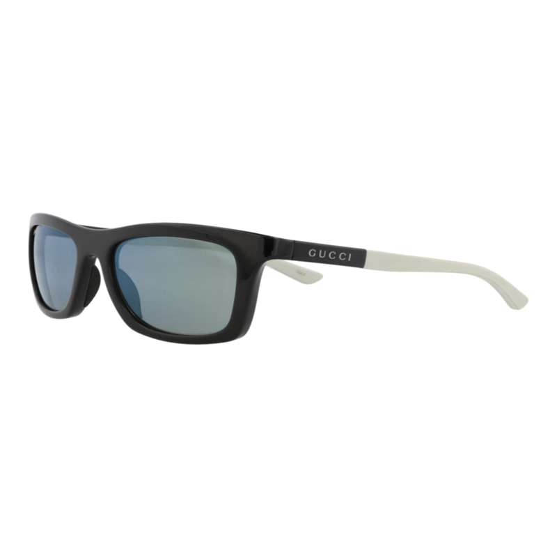 GAFAS DE SOL GUCCI DE INYECCION CON MONTURA CUADRADA PARA HOMBRE EN NEGRO GRIS Y AZUL - 2