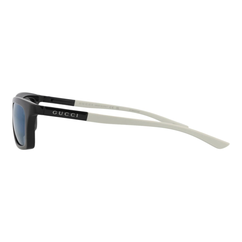GAFAS DE SOL GUCCI DE INYECCION CON MONTURA CUADRADA PARA HOMBRE EN NEGRO GRIS Y AZUL - 3