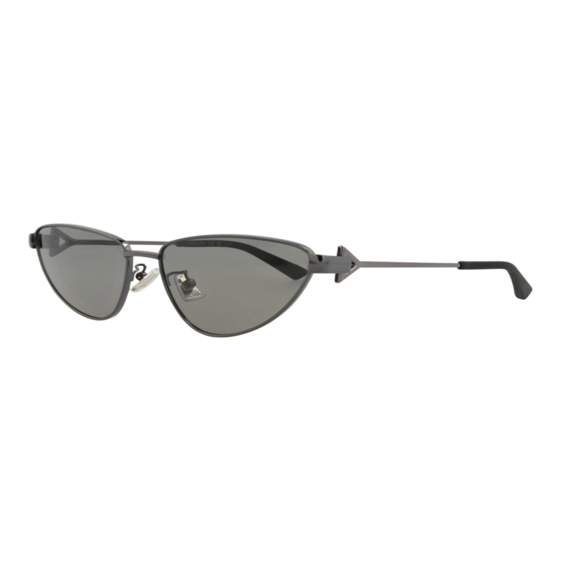 GAFAS DE SOL METALICAS BOTTEGA VENETA CON MONTURA DE OJO DE GATO PARA MUJER EN COLOR GRIS RUTENIO - 2