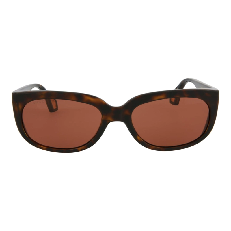 GAFAS DE SOL INYECTABLES CON MONTURA CUADRADA GUCCI PARA MUJER EN HAVANA HAVANA BROWN - 1