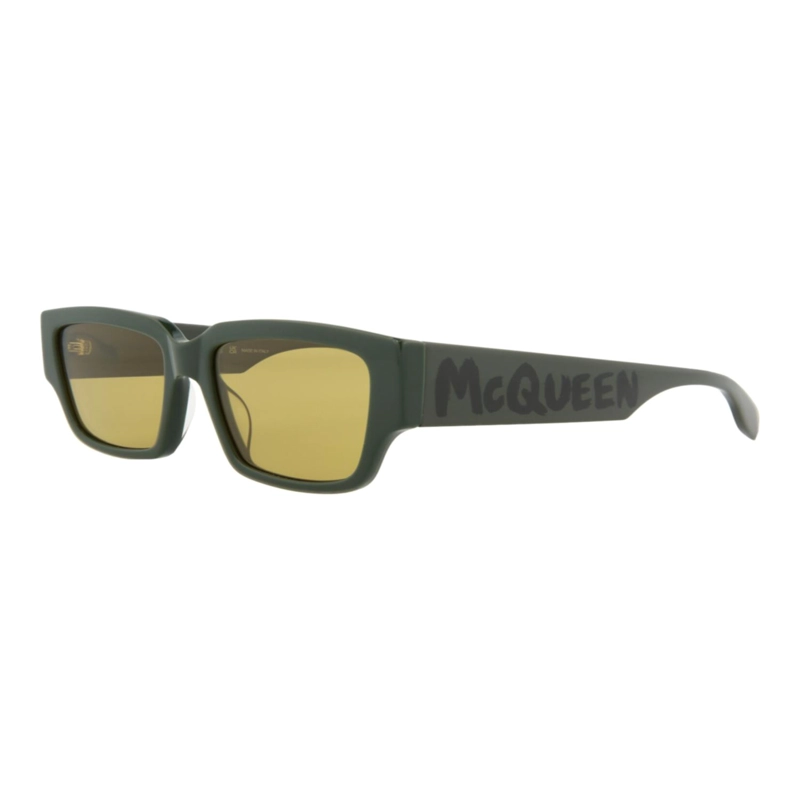 GAFAS DE SOL ALEXANDER MCQUEEN DE ACETATO CON MONTURA CUADRADARECTANGULAR PARA HOMBRE EN VERDE - 2