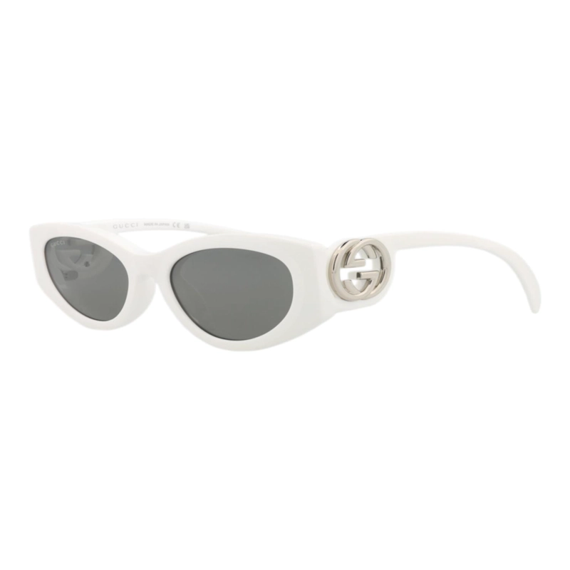 GAFAS DE SOL GUCCI CAT EYEFRAME INJECTION PARA MUJER EN BLANCO BLANCO Y GRIS - 2
