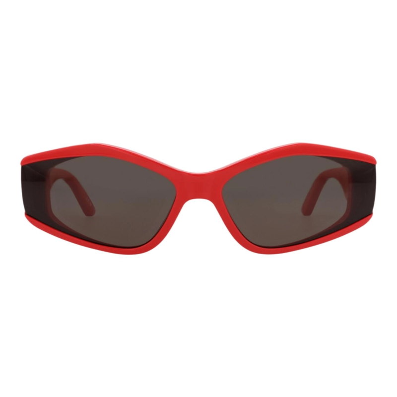 GAFAS DE SOL BALENCIAGA DE ACETATO RECICLADO CON MONTURA DE OJO DE GATO PARA MUJER EN ROJO ROJO - 1