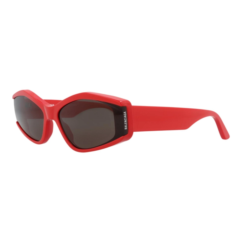 GAFAS DE SOL BALENCIAGA DE ACETATO RECICLADO CON MONTURA DE OJO DE GATO PARA MUJER EN ROJO ROJO - 2