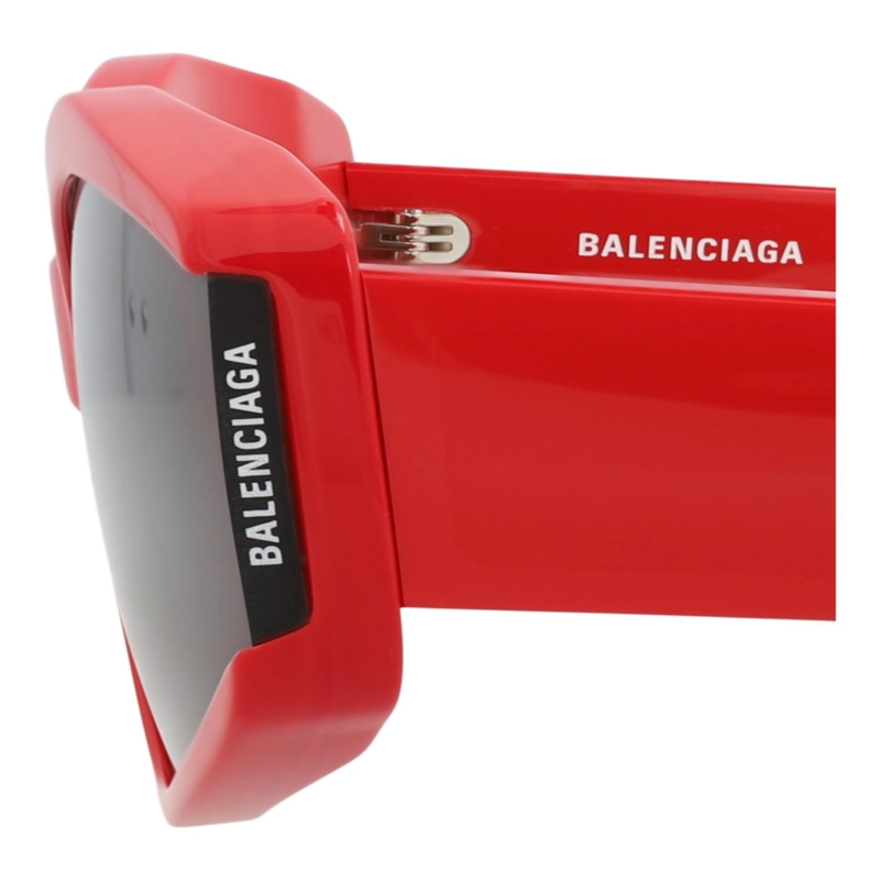GAFAS DE SOL BALENCIAGA DE ACETATO RECICLADO CON MONTURA DE OJO DE GATO PARA MUJER EN ROJO ROJO - 4