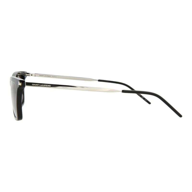 GAFAS DE SOL SAINT LAURENT DE ACETATO CON MONTURA CUADRADA PARA MUJER EN NEGRO PLATEADO Y NEGRO - 3