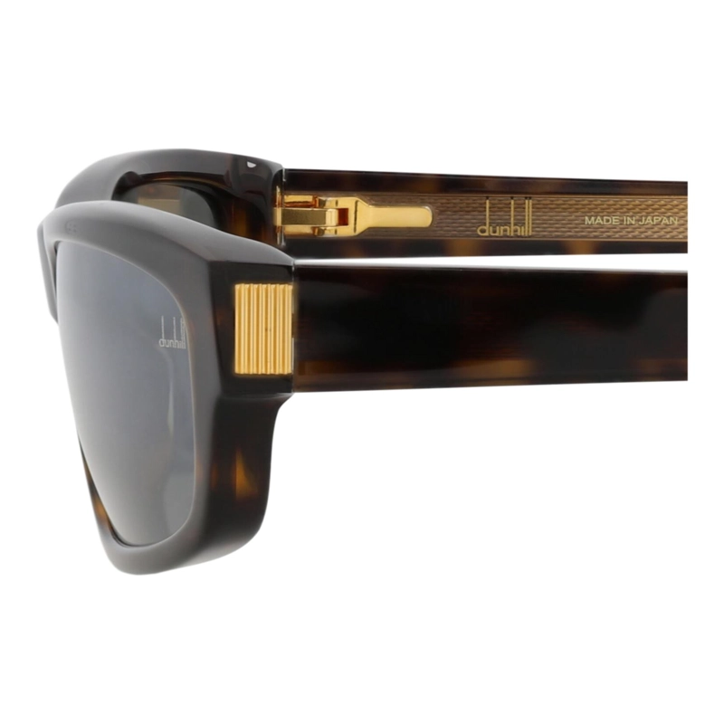 GAFAS DE SOL DUNHILL DE ACETATO RECICLADO CON MONTURA CUADRADA PARA HOMBRE EN HAVANA HAVANA SILVER - 4