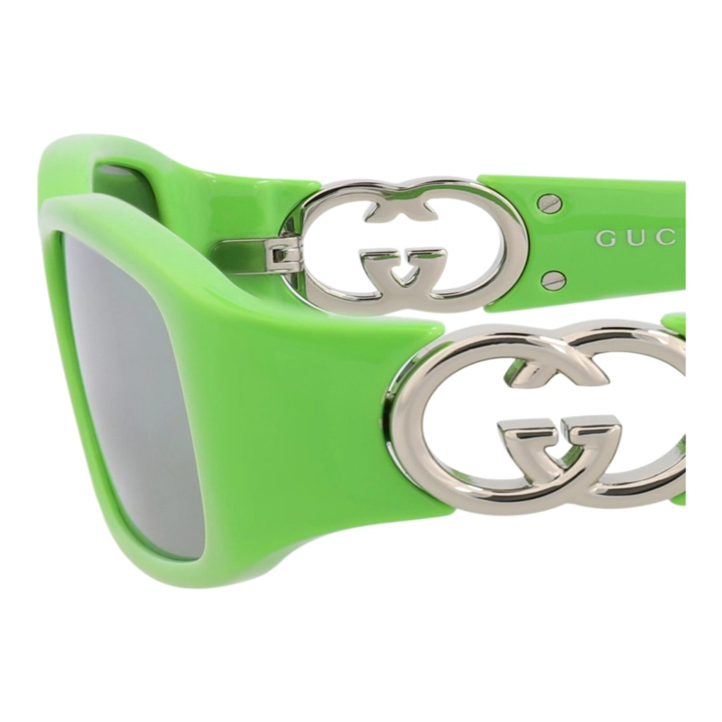 GAFAS DE SOL GUCCI DE INYECCION CON MONTURA CUADRADA PARA MUJER EN VERDE VERDE Y VERDE - 4