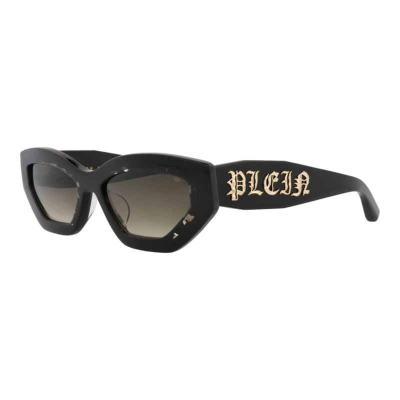 GAFAS DE SOL PHILIPP PLEIN DE ACETATO CON MONTURA DE OJO DE GATO PARA MUJER EN NEGRO NEGRO Y VERDE - 2