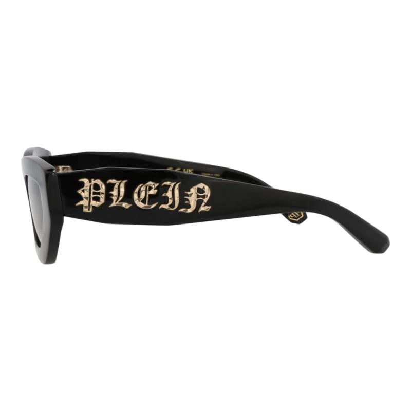 GAFAS DE SOL PHILIPP PLEIN DE ACETATO CON MONTURA DE OJO DE GATO PARA MUJER EN NEGRO NEGRO Y VERDE - 3