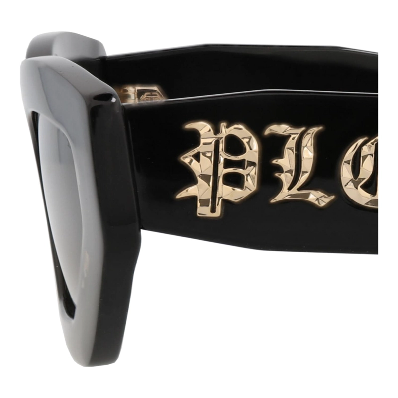 GAFAS DE SOL PHILIPP PLEIN DE ACETATO CON MONTURA DE OJO DE GATO PARA MUJER EN NEGRO NEGRO Y VERDE - 6