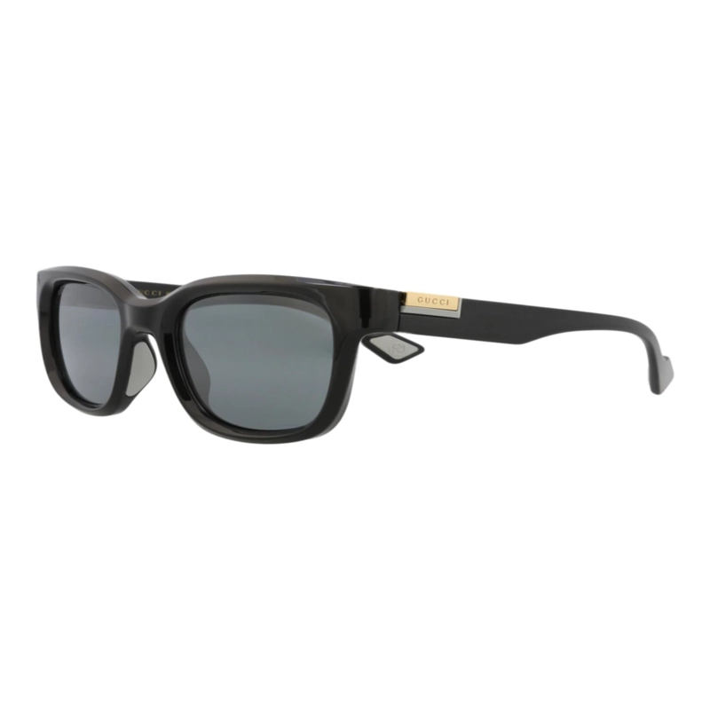 GAFAS DE SOL GUCCI DE INYECCION CON MONTURA CUADRADA PARA HOMBRE EN NEGRO NEGRO Y GRIS - 2